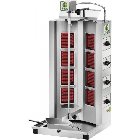 Machine à kebab électrique double 8 Résistances Fimar