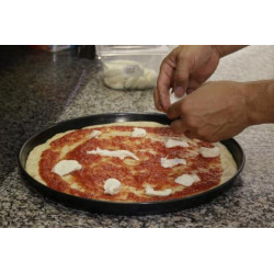 Plaque ronde  à pizza Ø32cm  GI-METAL